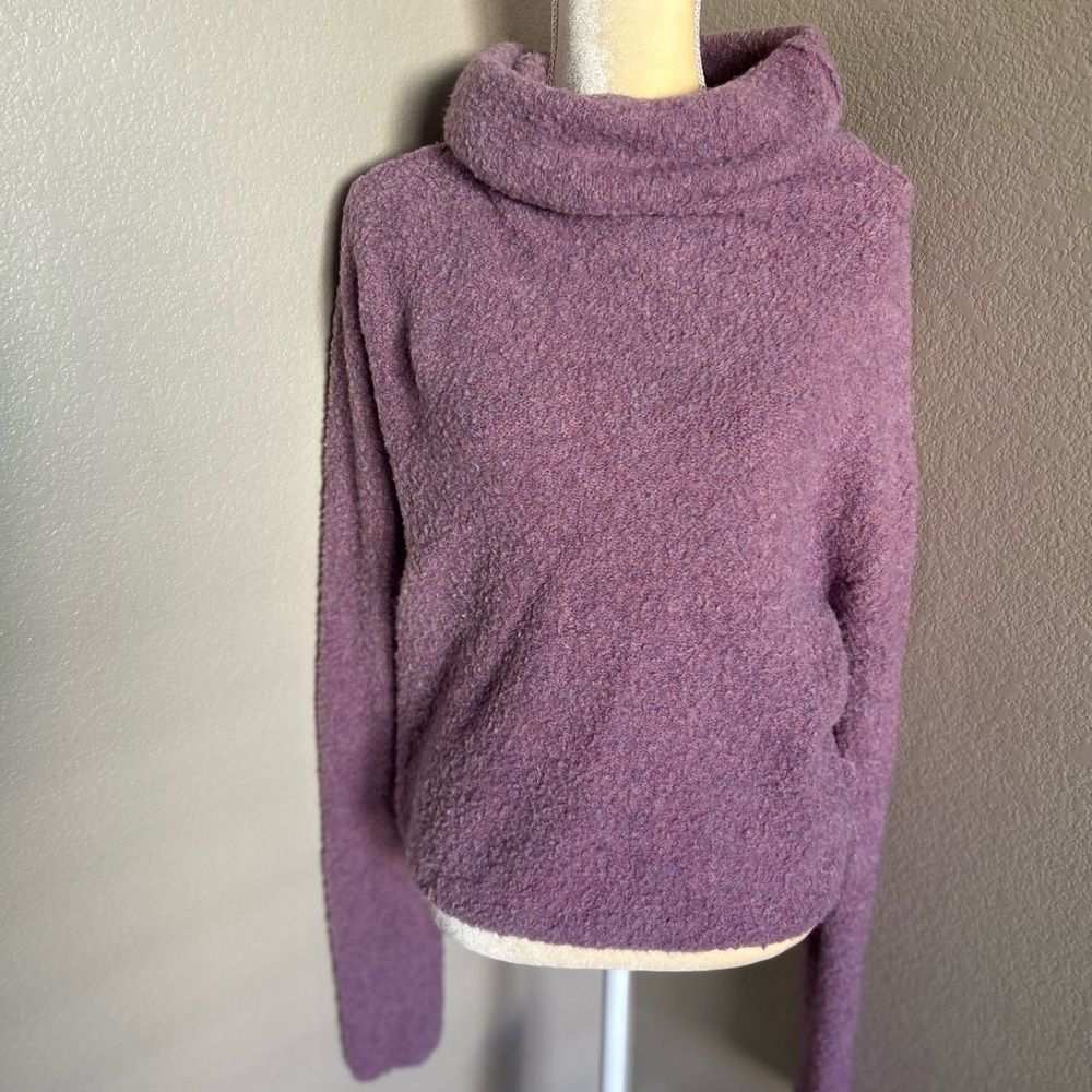 Free people Cozy Purple Women's Sweater size M